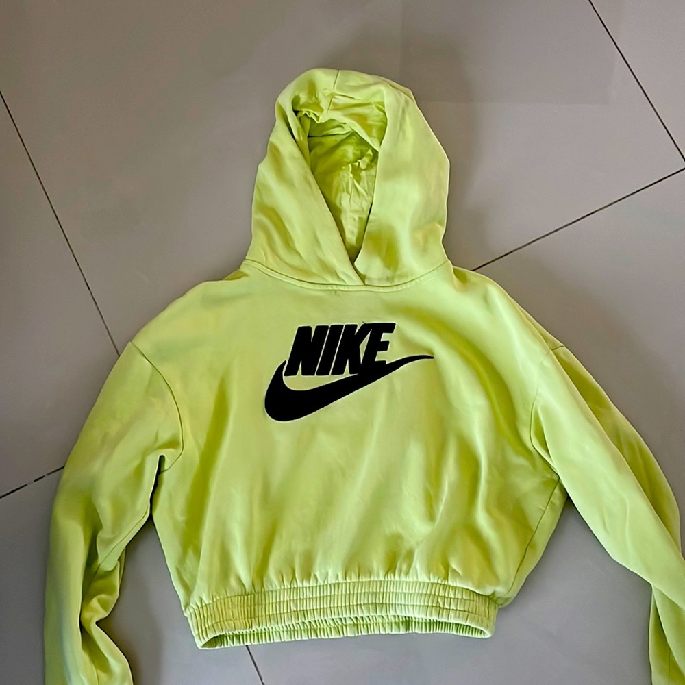 NIKE XS Crop Sweatshirt Hoodie